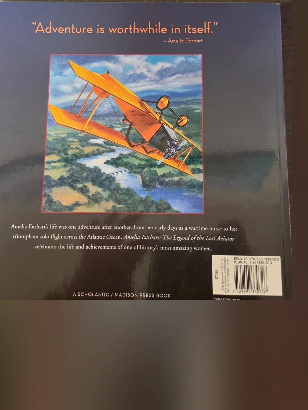 Amelia Earhart The Legend Of The Lost Aviator Book